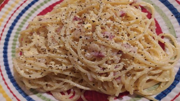 pasta alla carbonara