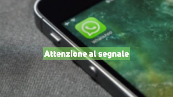 WhatsApp, il segnale da non sottovalutare