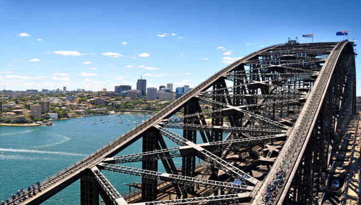 Harbour Bridge vista dall'alto 