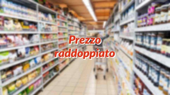 Prezzo raddoppiato del kiwi