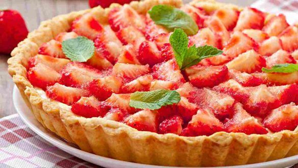 Crostata di fragole