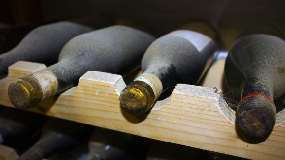 bottiglia di vino conservazione