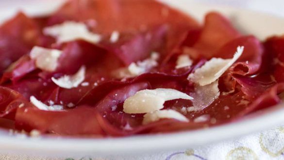 Bresaola e grana