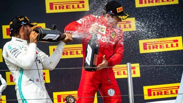 Champagne e formula uno