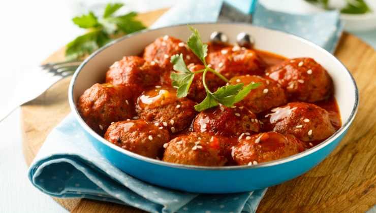 Polpette al sugo morbide