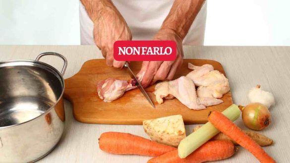 preparazione pollo