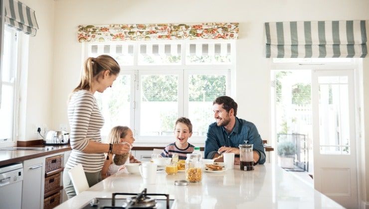 Vivere la cucina in famiglia