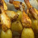 Cosce di pollo squisite al forno