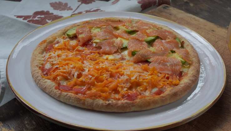 Una pizza surgelata