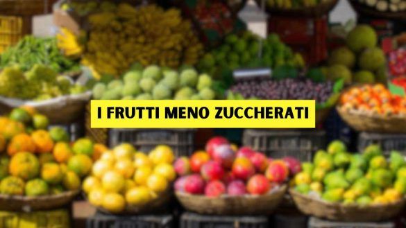 Frutti meno zuccherati