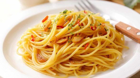 Spaghetti aglio e olio