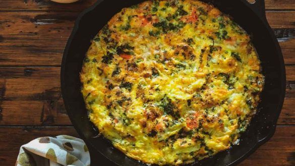 Frittata di patate con cuore cremoso