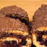 Rotolo con ciliegia e cioccolato