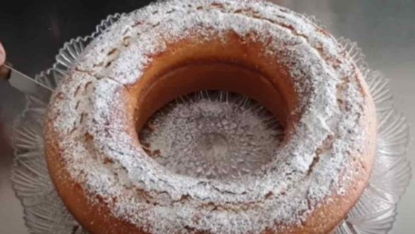 Ciambella nuvola degli angeli