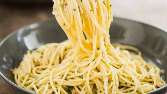 Spaghetti aglio e olio di Montalbano