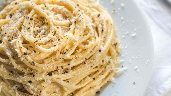 Tonnarelli cacio e pepe