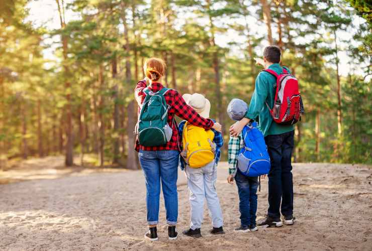 Trekking in famiglia