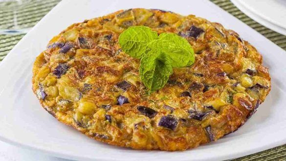 Frittata di melanzane