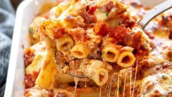 Pasta al forno ragù e besciamella