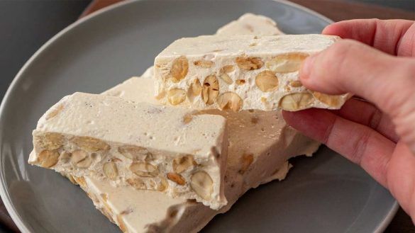 Torrone bianco fatto in casa