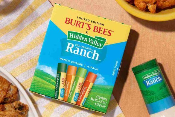 Burts Bees e Hidden Valley burrocacao gusto Ranch