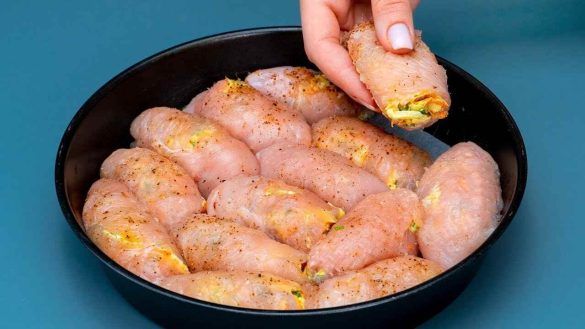 Involtini di pollo