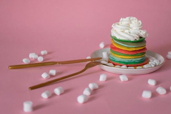 Pancake arcobaleno