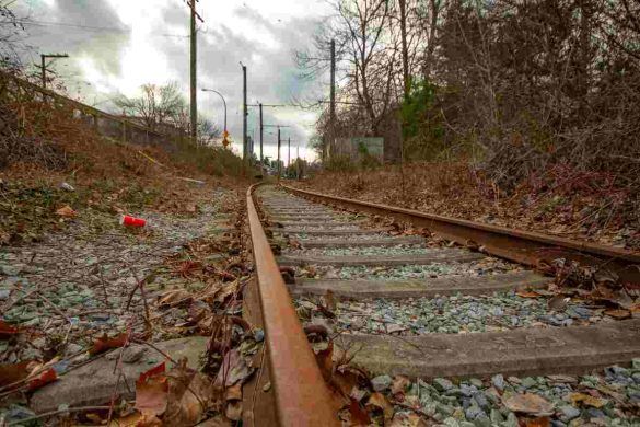 Ferrovia abbandonata da tempo