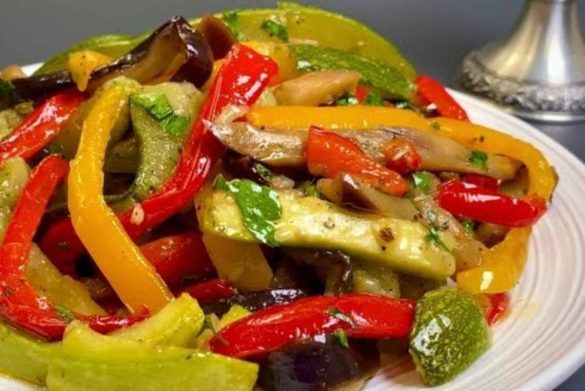 Misto di verdure al forno