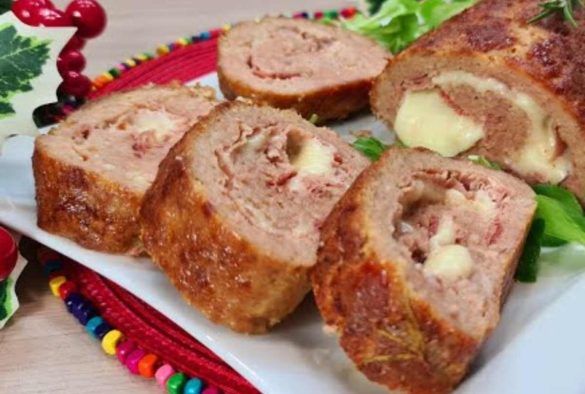 Rotolo di carne farcito