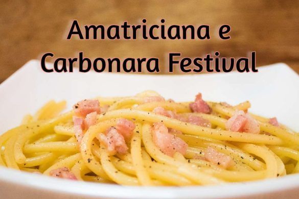 Amatriciana e Carbonara Festival