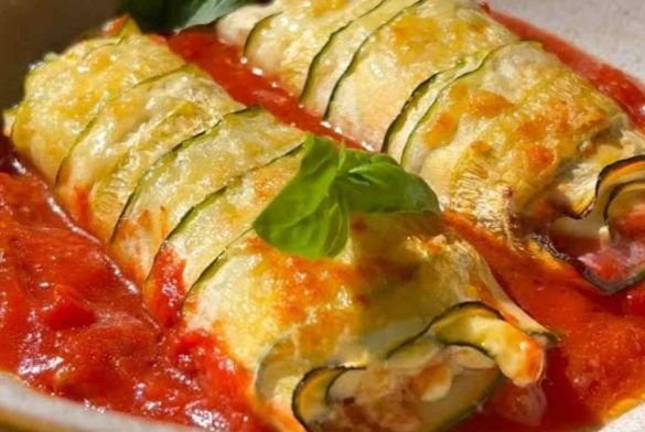 Cannelloni di zucchine