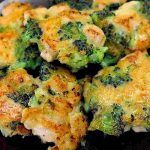 Cotolette di pollo tritate con broccoli