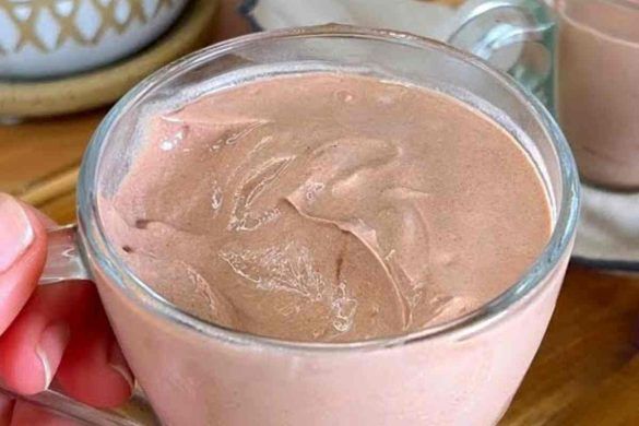 Crema al cioccolato senza uova