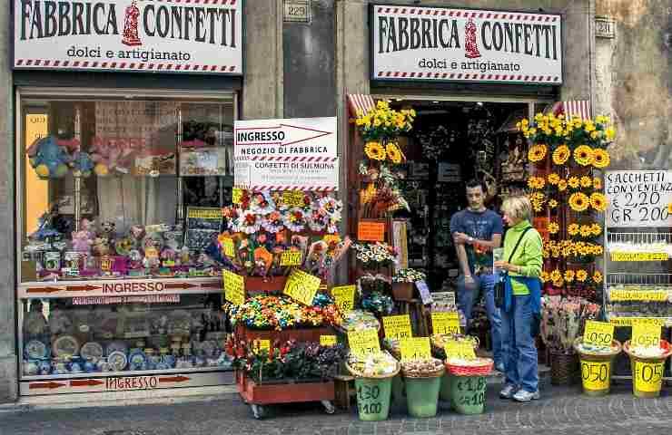 Fabbrica di confetti a Sulmona