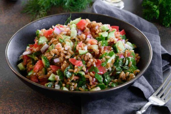 Farro e zucchine ricetta