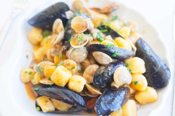 Gnocchi cozze e vongole