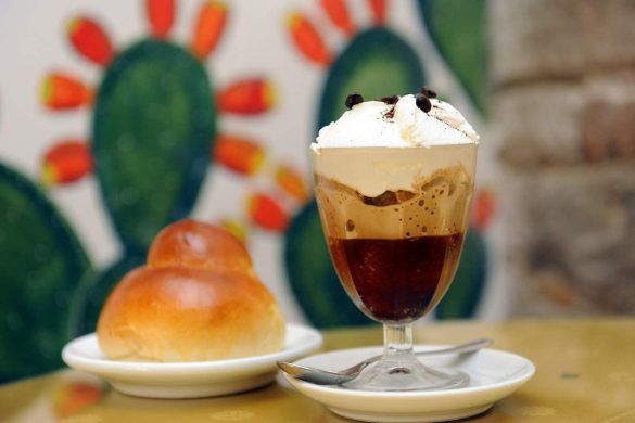 Granita messinese al caffè