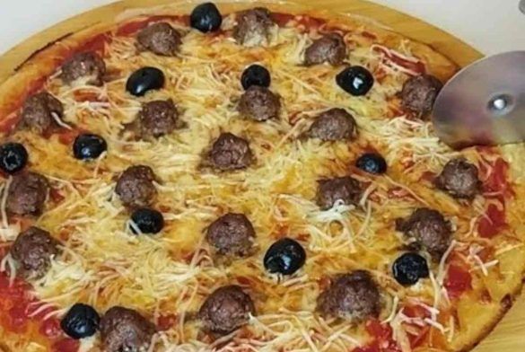 Gustosa pizza fatta in casa