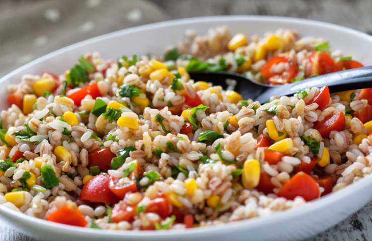 Insalata di farro e zucchine