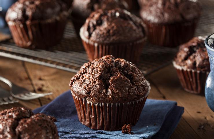 Muffin al cioccolato ricetta
