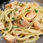 Pasta cremosa al salmone