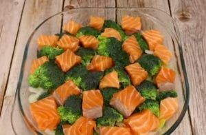 Salmone e broccoli