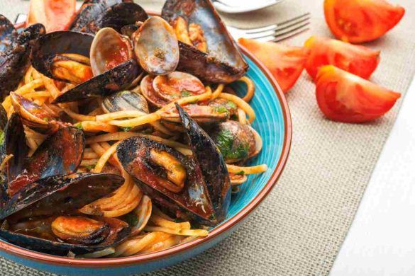 Spaghetti con le cozze