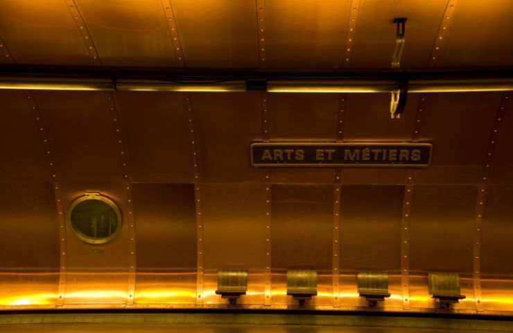 Stazione Arts et Métiers Parigi - Francia