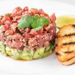 Tartare di tonno e avocado