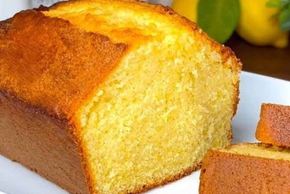 Torta al limone morbida