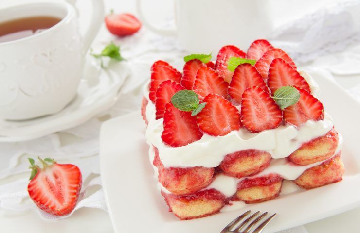 Torta alle fragole