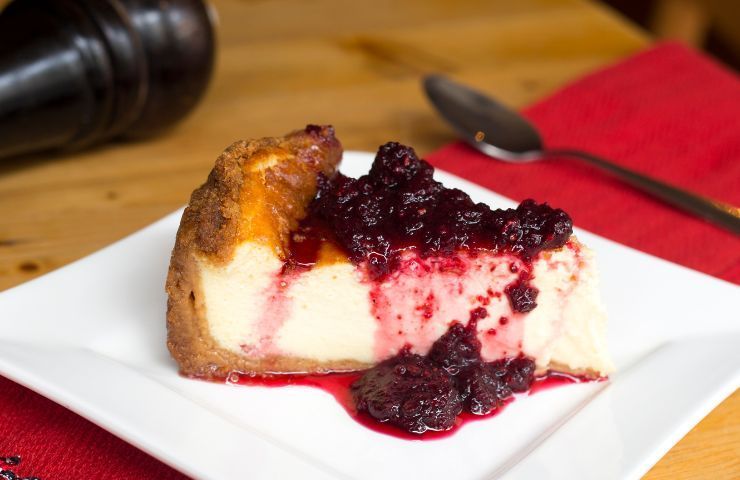 Tarta de Queso con frutti di bosco