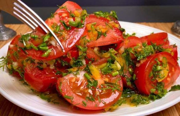 Antipasto con pomodoro